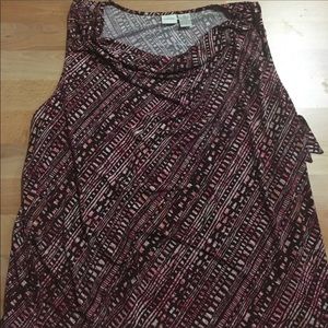Merona Tops - Pink multi color design sleeveless blouse Merona Tops - Pink multi color design sleeveless blouse